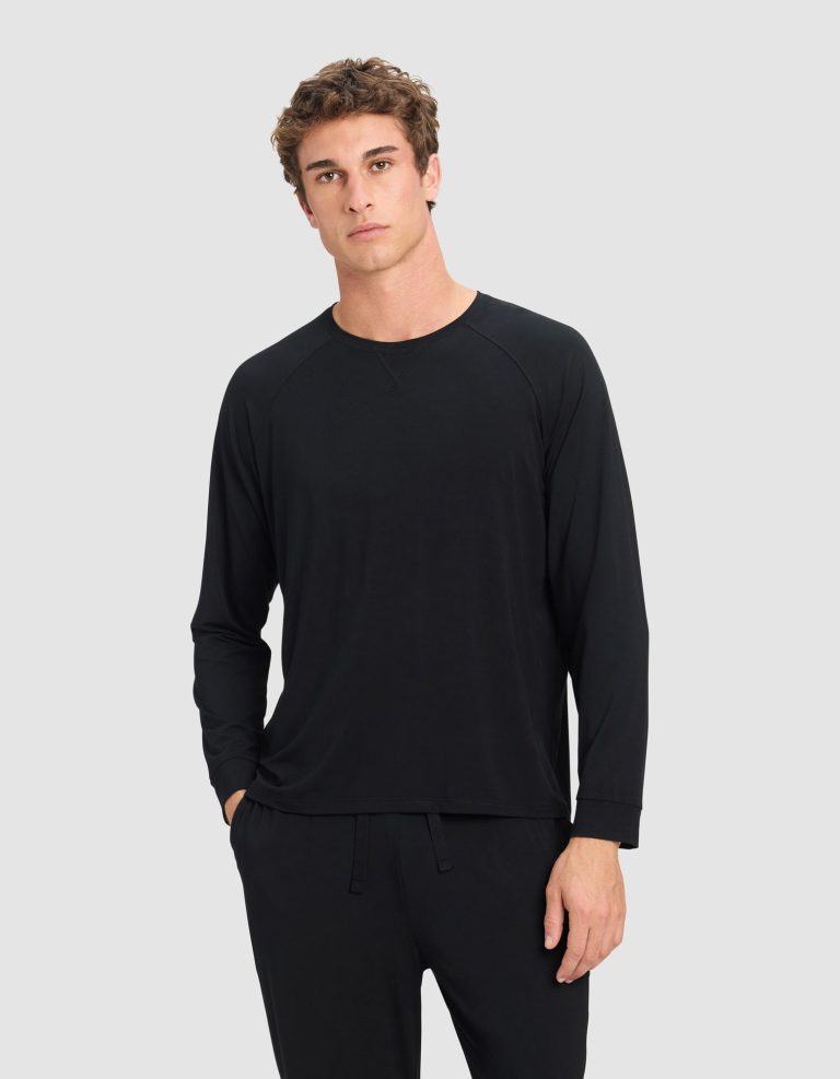 Men's Bamboo Stretch-Knit Long Sleeve