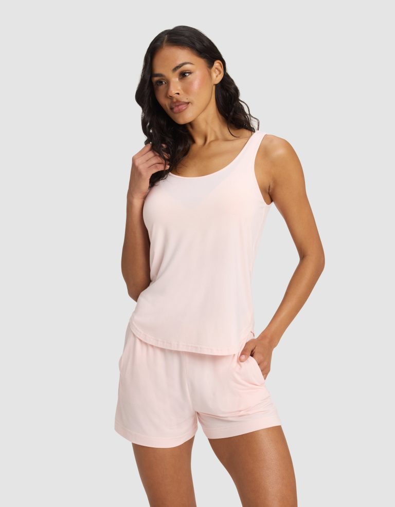 Women's Bamboo Stretch-Knit Lounge Tank