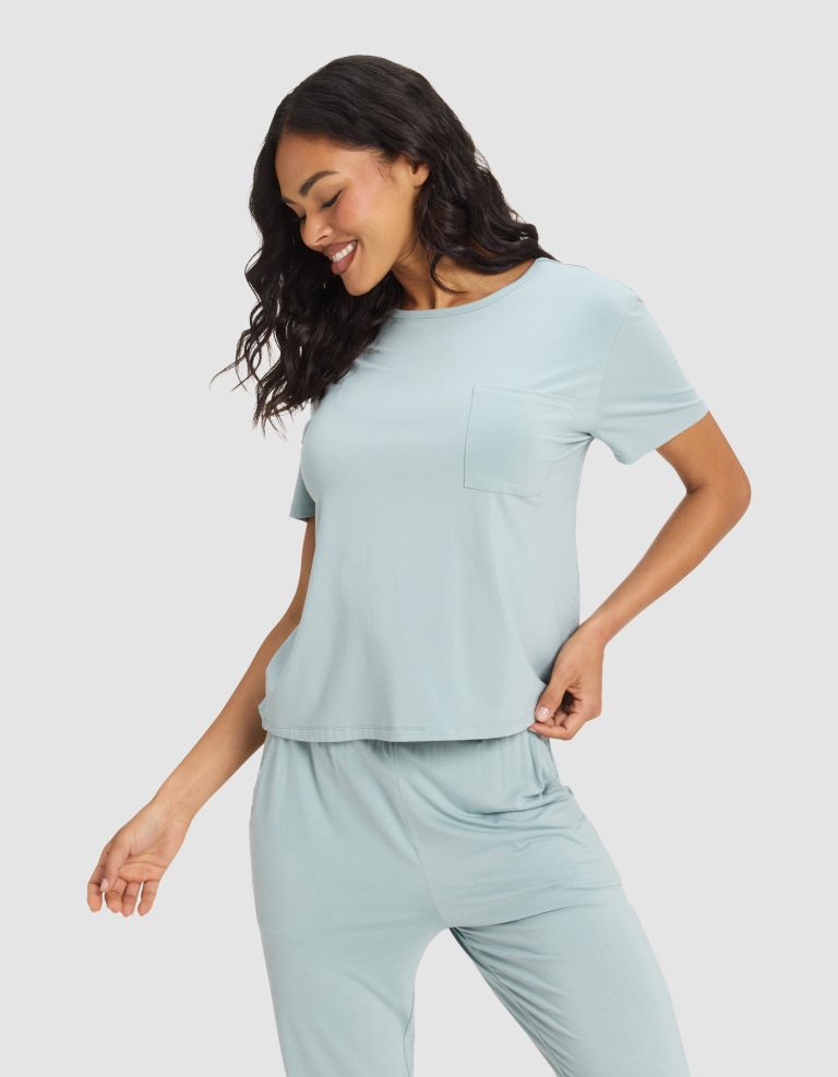 Women's Bamboo Stretch-Knit Lounge Tee